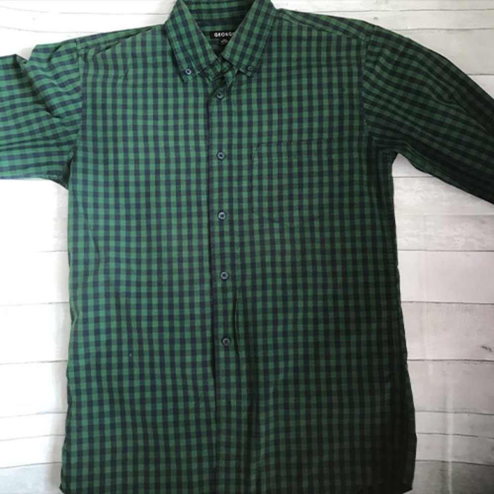 Men's George Button Down Shirt Size S